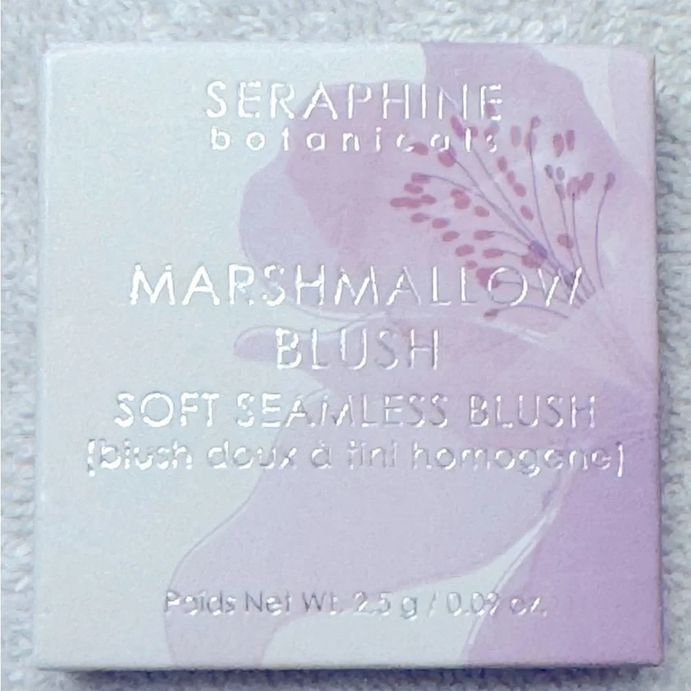 SERAPHINE BOTANICALS Marshmallow Blush in  Pink Caramel 2.5g BRAND NEW IN BOX